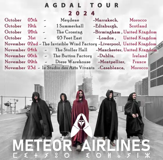 Meteor Airlines : الروك الأمازيغي يجوب العالم