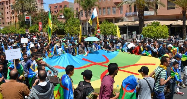 protestation Amazighe marrakech